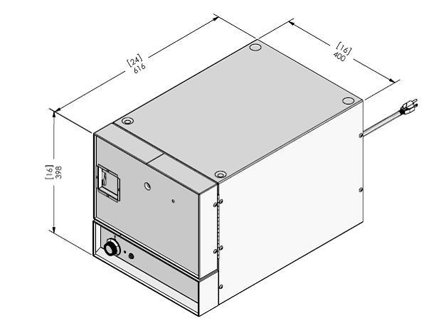 125  Stackable Oven for 115 volt AC, with thermostat. Temperature 100-550° F (38-288° C). 57kg Capacity